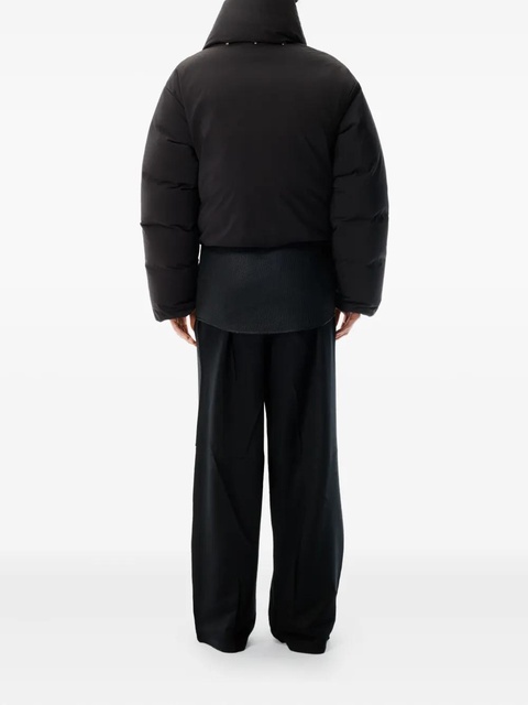Alexander Wang cropped puffer jacket - Black - zdjęcie produktu nr 2