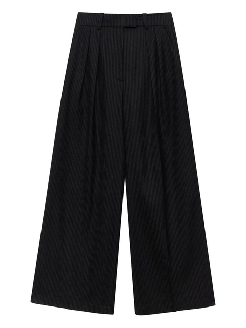 ANINE BING Lou palazzo trousers - Black - zdjęcie produktu nr 1