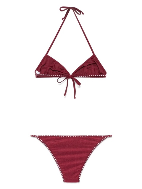 Oséree crystal-embellished bikini - Red - zdjęcie produktu nr 2