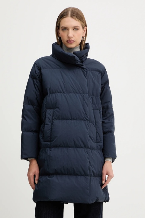 Weekend Max Mara kurtka puchowa TENUTA kolor granatowy przejściowa 2525496032600 - zdjęcie produktu nr 1