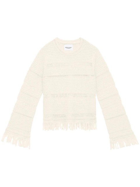 MARANT ÉTOILE Azilis sweater - White - zdjęcie produktu nr 1
