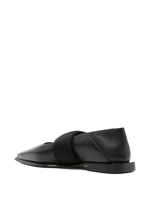 Sportmax leather ballet flats - Black - zdjęcie produktu nr 1