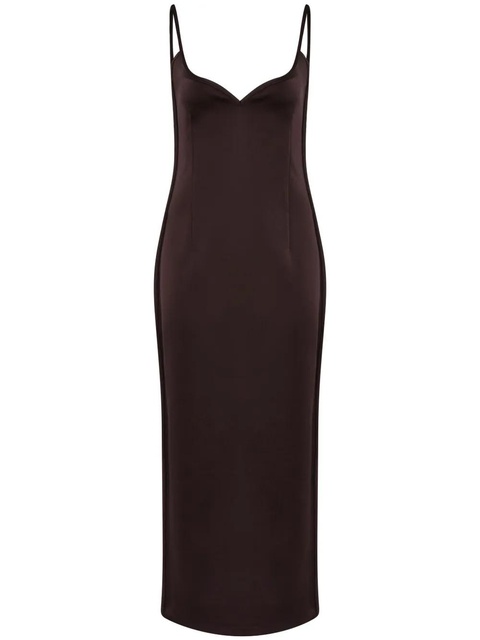 Paris Georgia Heart midi dress - Brown - zdjęcie produktu nr 2