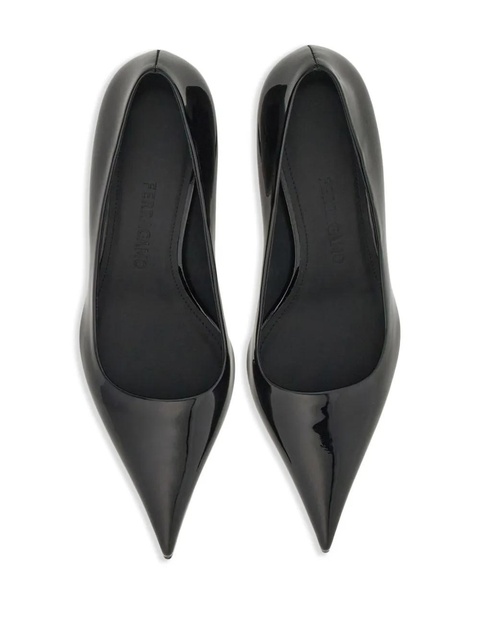 Ferragamo Eva 55mm leather pumps - Black - zdjęcie produktu nr 2