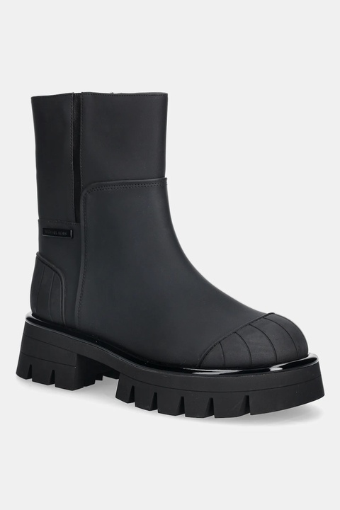 MICHAEL Michael Kors botki Sydra damskie kolor czarny na platformie 40F5SYFE5L.001 - zdjęcie produktu nr 1