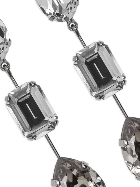 Jennifer Behr Allanah drop earrings - Silver - zdjęcie produktu nr 2