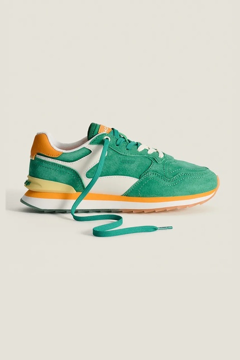 Hoff sneakersy zamszowe VIRDIS WOMAN kolor zielony 22402024 CITY - zdjęcie produktu nr 1