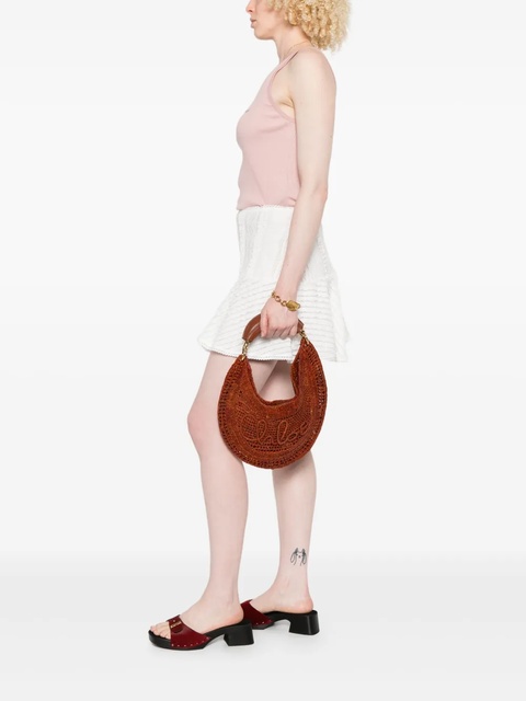 Chloé Summer Banana woven tote bag - Brown - zdjęcie produktu nr 1