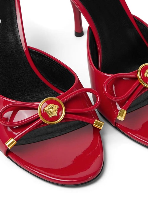 Versace 85mm Opera Bow mules - Red - zdjęcie produktu nr 2