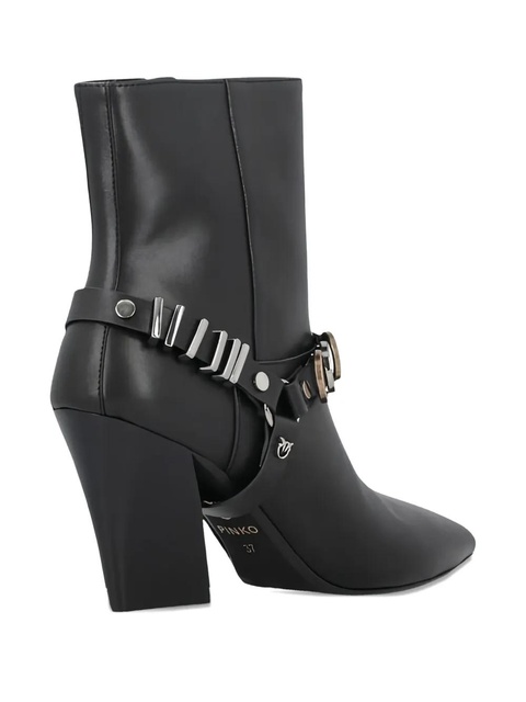 PINKO 85mm Viola 02 boots - Black - zdjęcie produktu nr 2