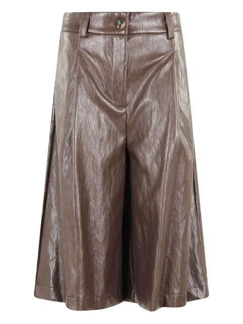 SOLOTRE button culottes - Brown - zdjęcie produktu nr 1