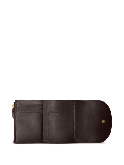 Burberry Highlands compact leather wallet - Red - zdjęcie produktu nr 2