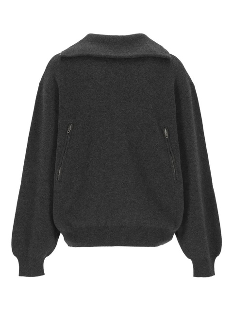 Balenciaga Back-to-Front zip sweater - Grey - zdjęcie produktu nr 2