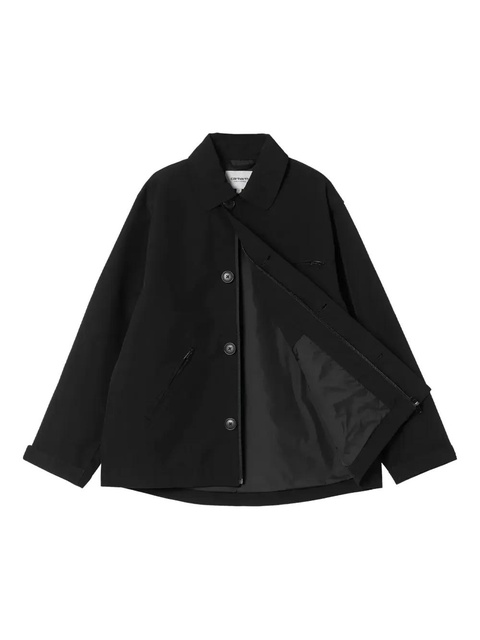 Carhartt WIP Barnett canvas jacket - Black - zdjęcie produktu nr 1
