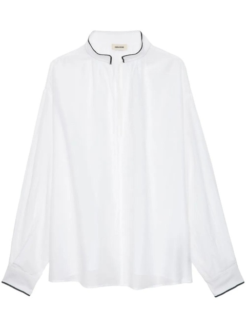 Zadig&Voltaire Tigy cotton blouse - White - zdjęcie produktu nr 1