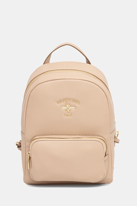U.S. Polo Assn. plecak Stanford damski kolor beżowy mały BIUSS6211WVP - zdjęcie produktu nr 1