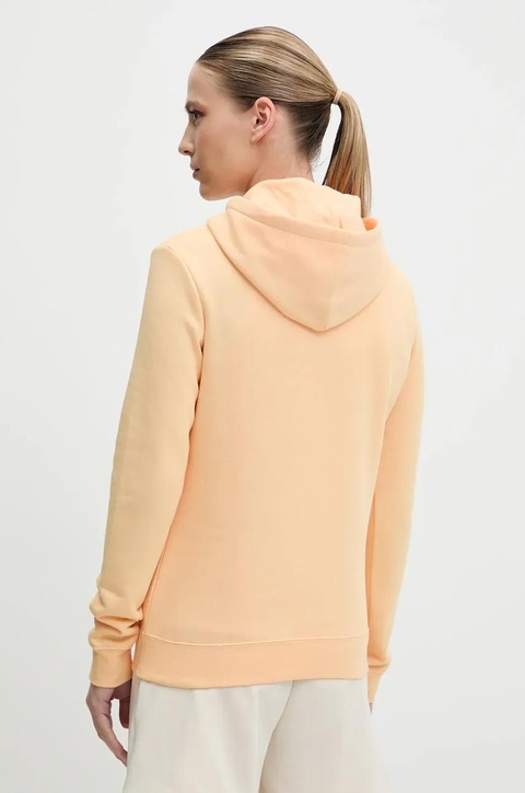 Puma bluza damska kolor pomarańczowy z kapturem z nadrukiem 682389 - zdjęcie produktu nr 2