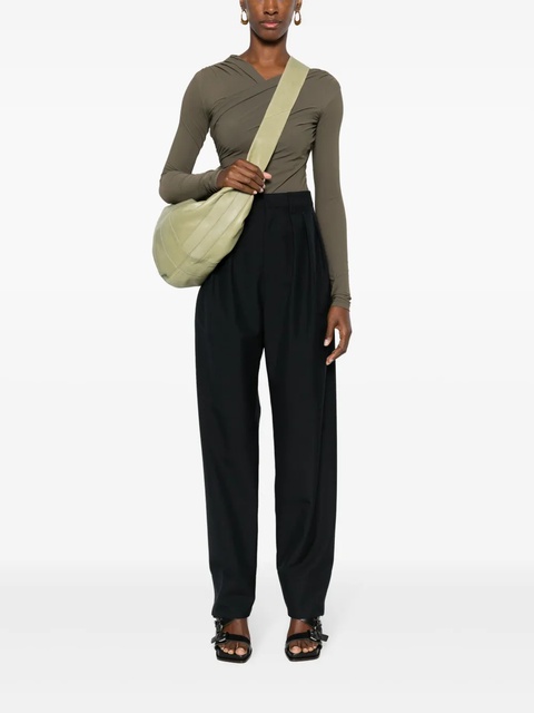 LEMAIRE pleat-detail tailored trousers - Blue - zdjęcie produktu nr 2