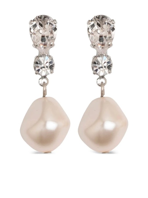 Jennifer Behr Kristina earrings - White - zdjęcie produktu nr 1