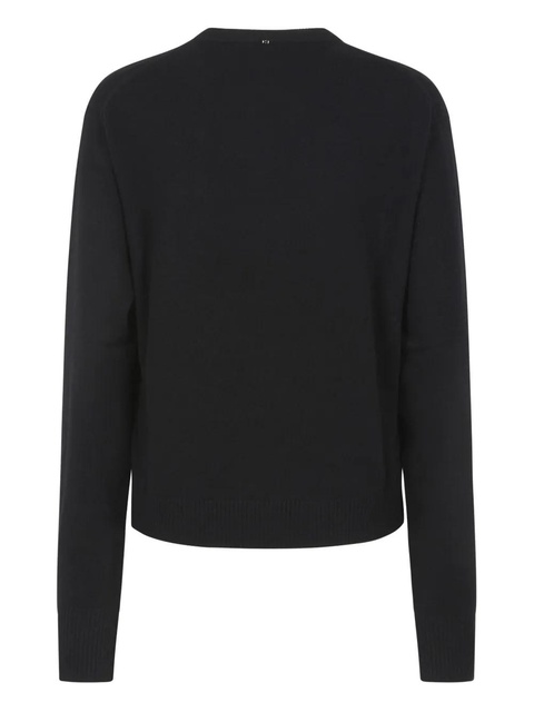 Sportmax V-neck jumper - Black - zdjęcie produktu nr 1