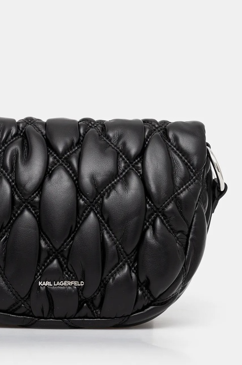 Karl Lagerfeld torebka kolor czarny 246W3008 - zdjęcie produktu nr 2