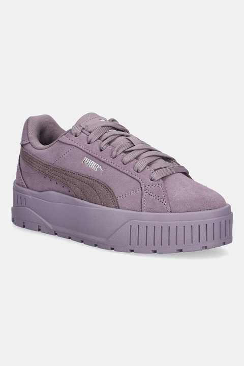 Puma sneakersy zamszowe Karmen II kolor fioletowy 397457 - zdjęcie produktu nr 1