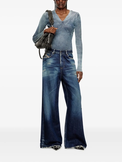 Diesel distressed-effect jeans - Blue - zdjęcie produktu nr 2