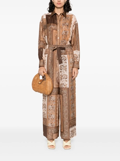 ZIMMERMANN Lucky trousers - Brown - zdjęcie produktu nr 1