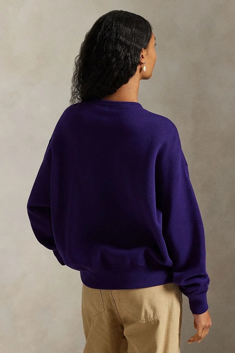 Polo Ralph Lauren bluza damska kolor fioletowy gładka 211978306 - zdjęcie produktu nr 2