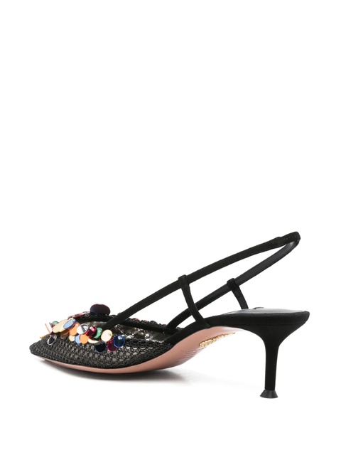 Aquazzura 50mm Can Can pumps - Black - zdjęcie produktu nr 1