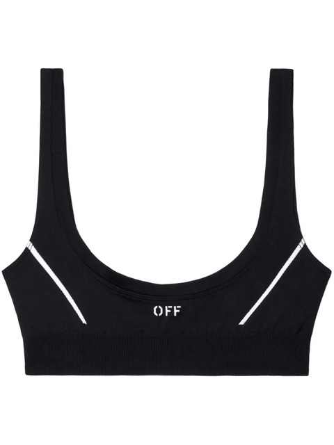Off-White Off Stamp sports bra - Black - zdjęcie produktu nr 1