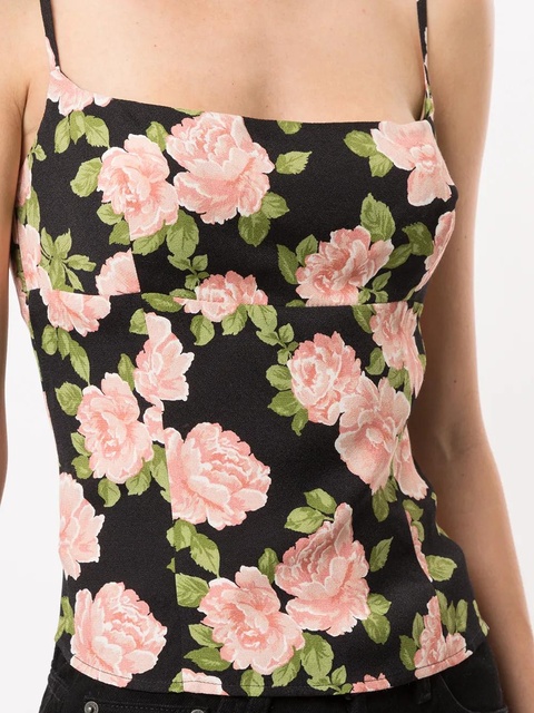 Reformation Grace floral-print cami top - Multicolour - zdjęcie produktu nr 2