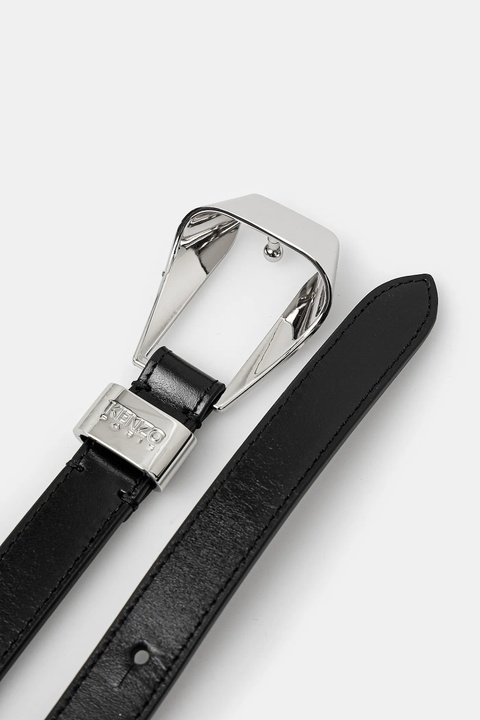 Kenzo pasek skórzany damski kolor czarny FE62CE040L03.AG - zdjęcie produktu nr 1