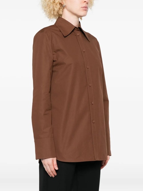Jil Sander button-down long-sleeve shirt - Brown - zdjęcie produktu nr 2