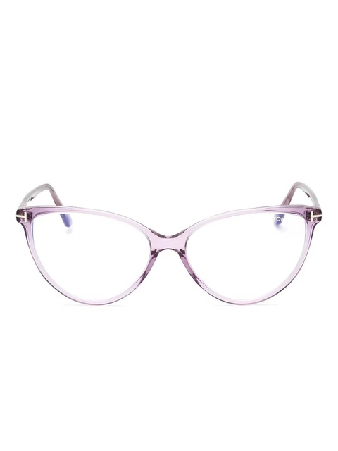 TOM FORD Eyewear cat-eye full-rim glasses - Purple - zdjęcie produktu nr 1