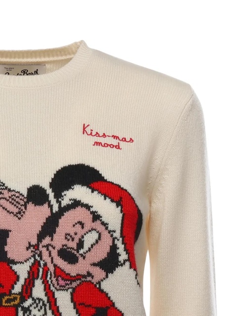 MC2 Saint Barth x Disney Kissmass Mood graphic sweater - Neutrals - zdjęcie produktu nr 2