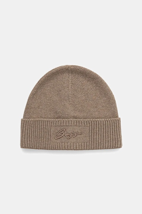 BOSS czapka kolor pomarańczowy 50558673 - zdjęcie produktu nr 1