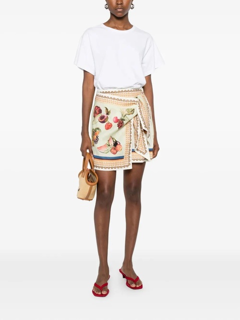 ALEMAIS Mercado-print mini skirt - MULTI - zdjęcie produktu nr 2