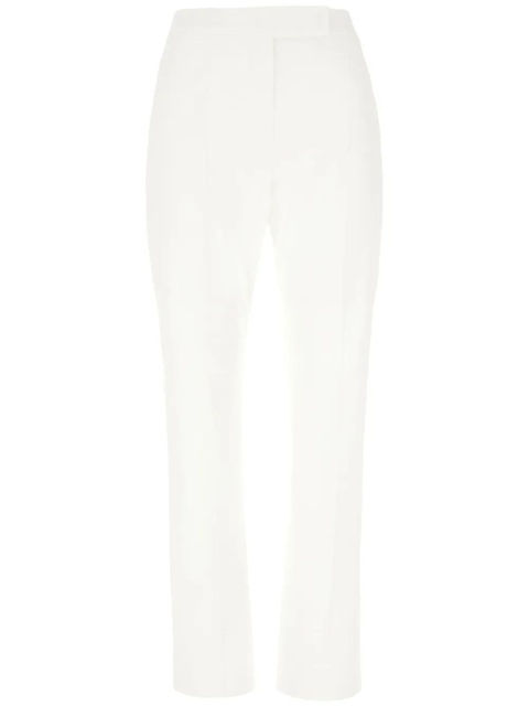 Max Mara stretch-satin tailored trousers - White - zdjęcie produktu nr 1