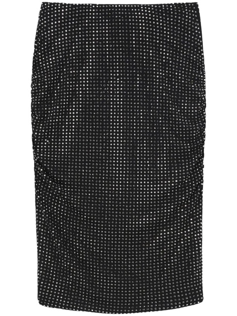 PINKO rhinestone-embellished skirt - Black - zdjęcie produktu nr 2