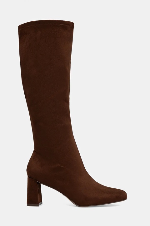 Steve Madden kozaki Holly damskie kolor brązowy na słupku 11003501 - zdjęcie produktu nr 2