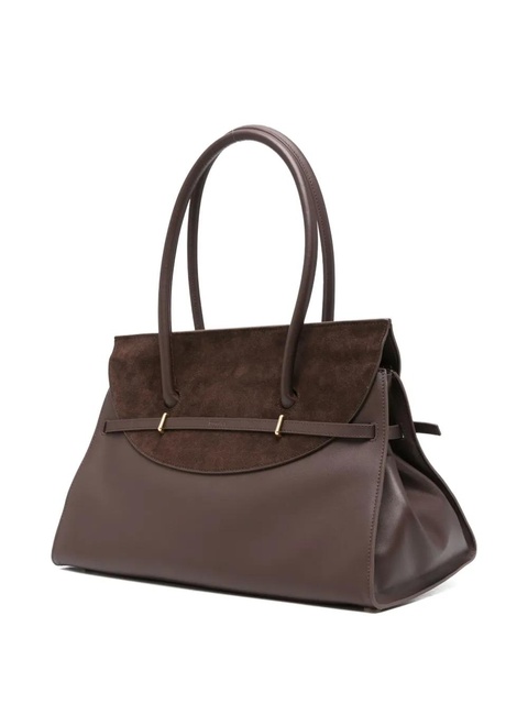 Simkhai River suede buckle shoulder bag - Brown - zdjęcie produktu nr 2