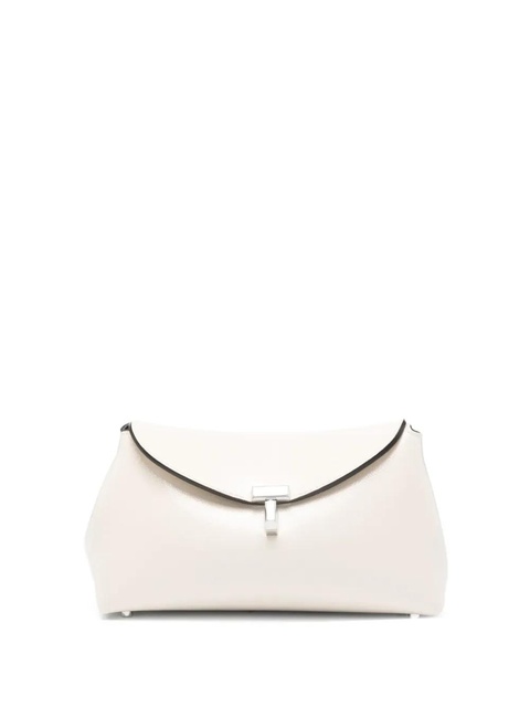 TOTEME T-lock naplack clutch - White - zdjęcie produktu nr 1