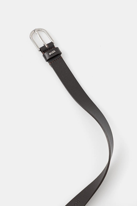 HUGO pasek skórzany damski kolor brązowy 50486616 - zdjęcie produktu nr 2