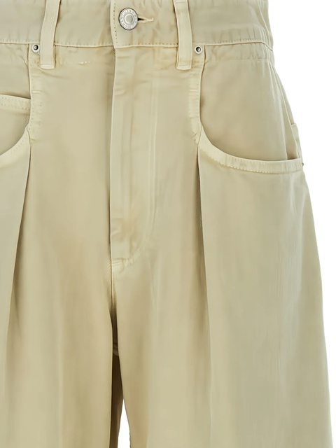 ISABEL MARANT Rachelle pleated pocket trousers - Neutrals - zdjęcie produktu nr 2