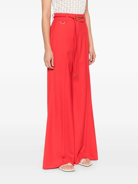 ZIMMERMANN Crush trousers - Red - zdjęcie produktu nr 2