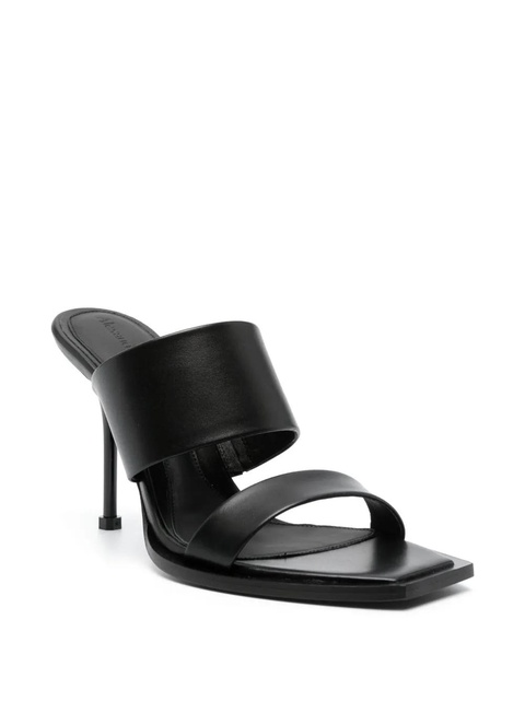 Alexander McQueen 105mm leather sandals - Black - zdjęcie produktu nr 2
