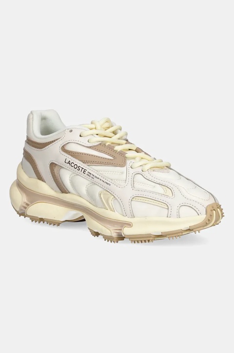 Lacoste sneakersy L003 2K24 damskie kolor beżowy 49SFA0012 - zdjęcie produktu nr 1