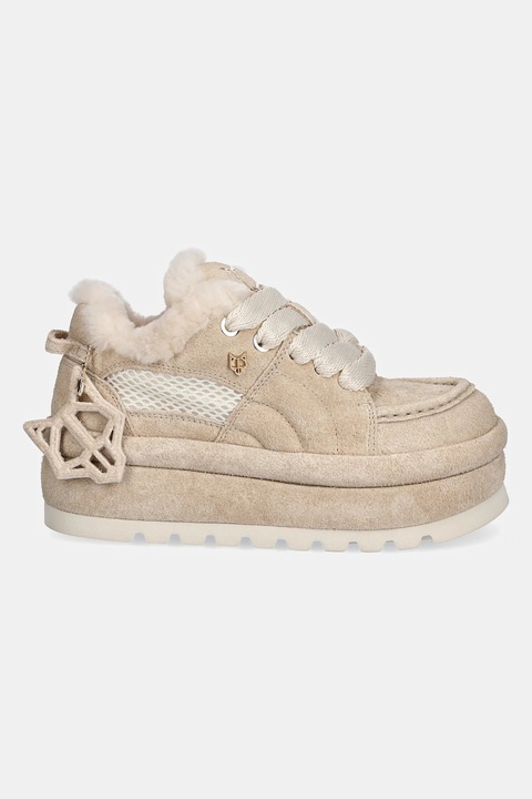 Naked Wolfe sneakersy zamszowe Beau kolor beżowy Beau Ice Suede - zdjęcie produktu nr 2