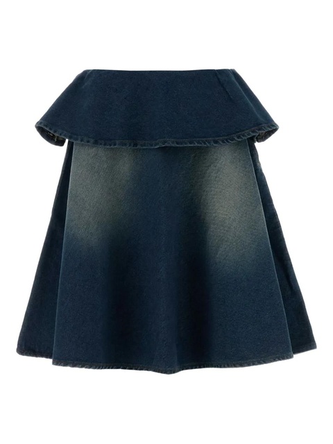Gimaguas ruffled mini skirt - Blue - zdjęcie produktu nr 1
